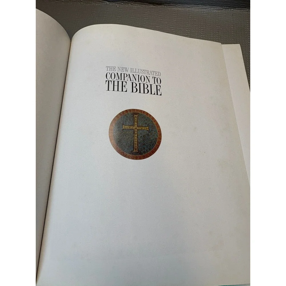 The New Illustrated Companion to the Bible J.R. Porter Gold‎ Art Deco Hardcover